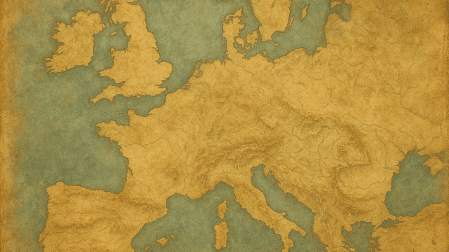 Painterly antique basemap for The Renaissance